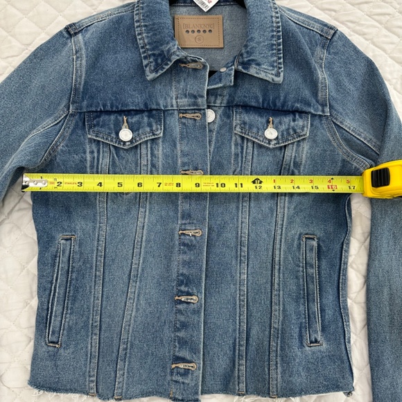 BLANKNYC Jean jacket NWOT Sz S - Picture 4 of 6